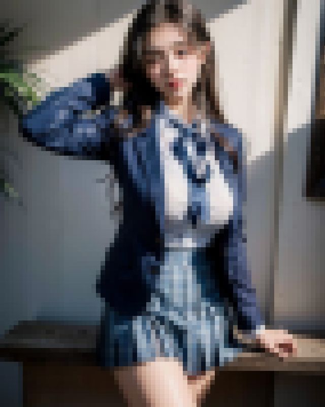 ブレザー美女(56枚) / AIグラビア サンプル画像