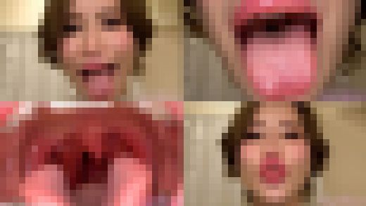 【舌フェチベロフェチ】ERINAのエロ長い舌と口内をじっくり観察　サンプル画像1