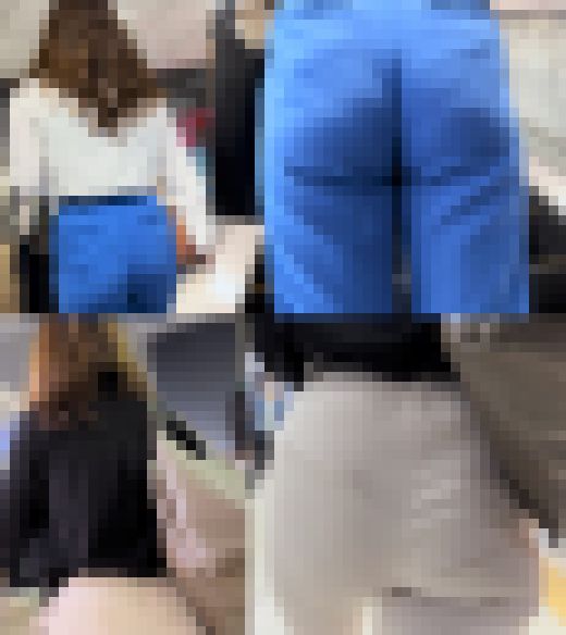 歩行記録0099「働くOLたちの揺れ動くヒップ(ショート詰め合わせ5名)」　サンプル画像2