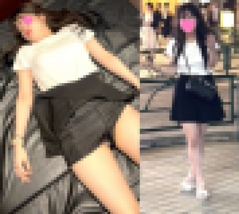 生下着プレゼント 新宿駅前 カップル喧嘩 置き去りのハーフ系美女を全裸痴漢 NTR 背徳感MAX サンプル画像