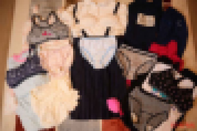 J〇断捨離品　開封の儀005 極上シミクロッチ サンプル画像