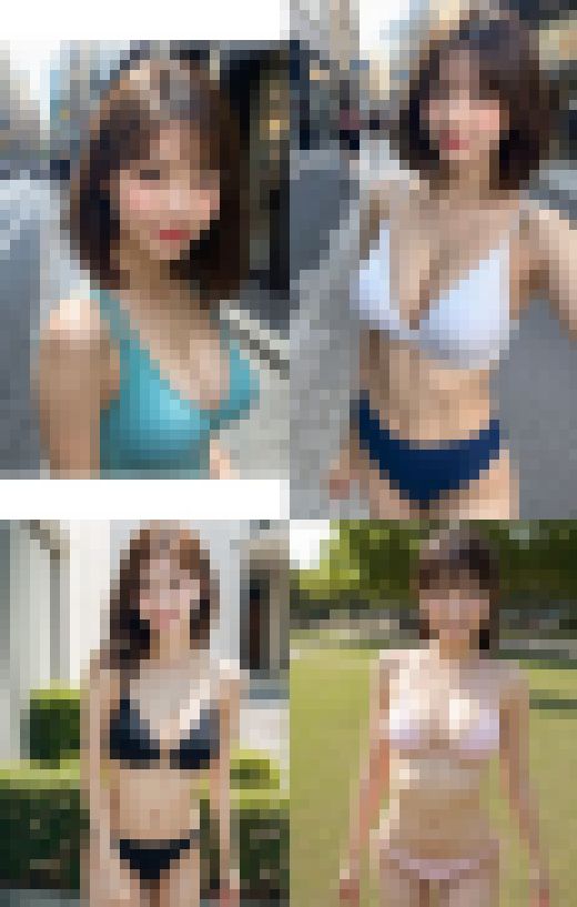 シャイニング・ストリート：美しき笑顔のえちえち水着美女たち【２３９枚】　サンプル画像3