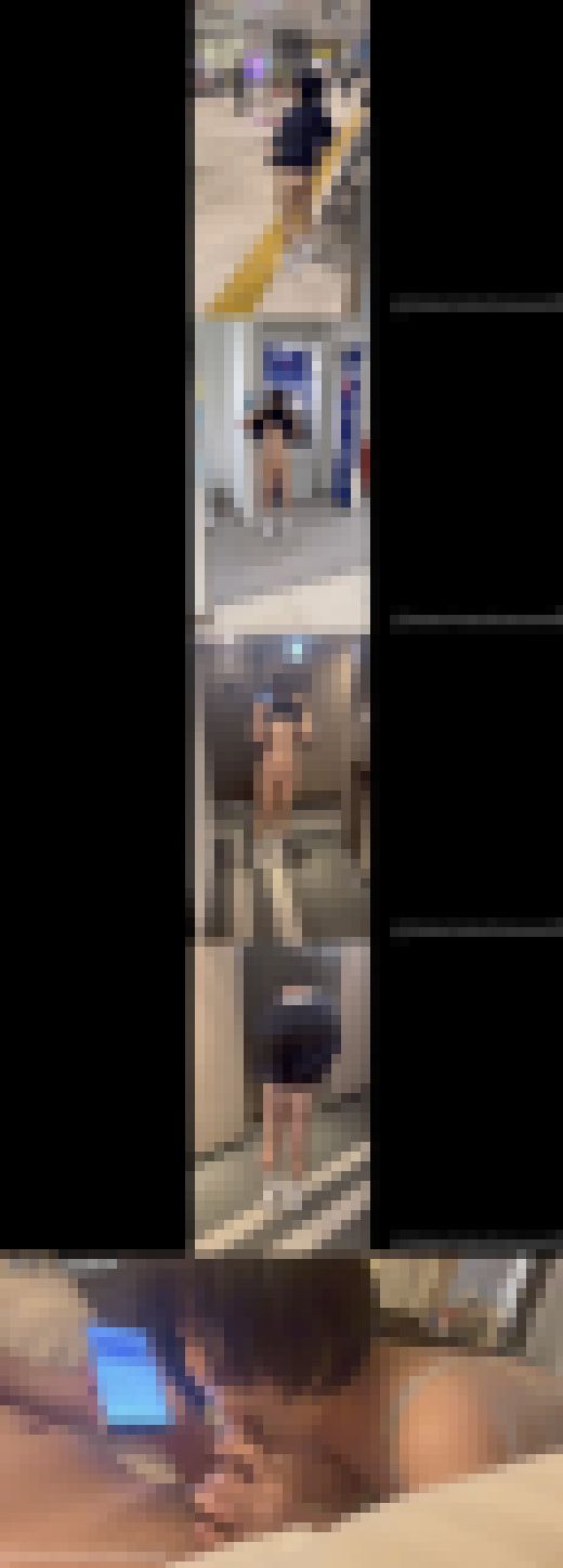 【野外露出編】人妻がリアルとネットでダブル露出　ガチ駅構内とTw◯tterで　サンプル画像1