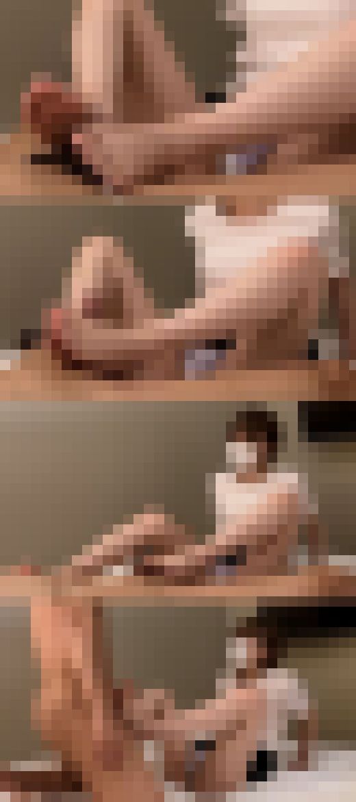 出張風俗メンエス（店名：デ○○ーネ）隠し撮り - 足コキオプション 小鈴未唯（24歳）3回目　サンプル画像3