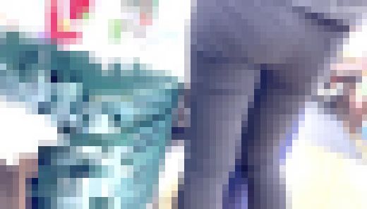 【20代のプリ尻】本田翼似JDの黒スキニーぷりぷり尻w　隠しきれない丸みがタマランww【4K】　サンプル画像2