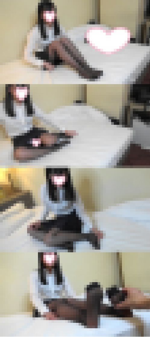 (動画）真面目で清楚な美女💛顔出し💛②（リクスー+黒ストッキング+くすぐり）　サンプル画像1