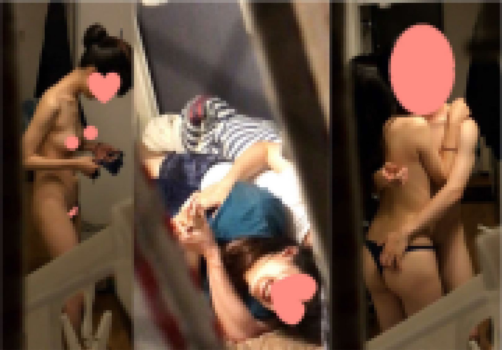 カップルのガチプライベート。お洒落で超美人なスレンダーEカップ。Tバックの上からアナルをなぞられ感じる。 サンプル画像