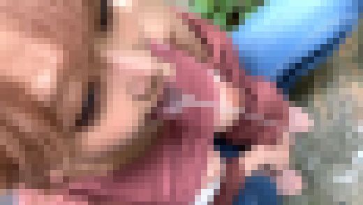 【野外】ツ●ッターでフェラバイト公募したらめちゃ可愛い子が来たw　サンプル画像2