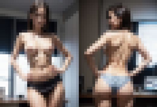 オフィス内で脱いでくれる美女OL（CG集 519枚） サンプル画像