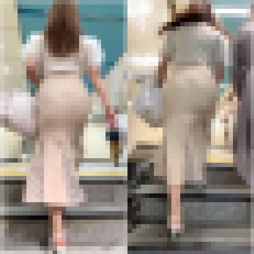 「ハチ切れそう！流行のマーメイド洋服を着るモデル達(2名)」　サンプル画像3