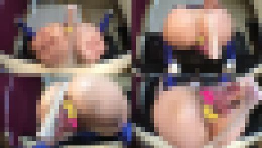 ♡ハイレグセーラー戦士♡ケツ穴バイブでオホ声イキッ♡　サンプル画像1