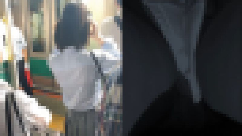 素人痴漢日記７４TRAIN目★ちょっぴりタレ目な激カワ女子の生態 サンプル画像