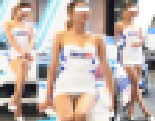 美しすぎるキャンギャルさんのチラ見せ３　サンプル画像2