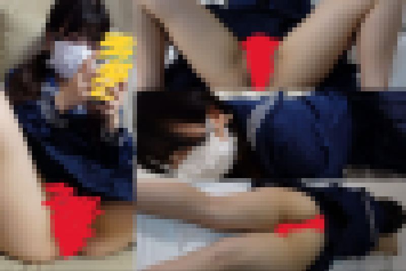 娘の友達と最初で最後のHなパンチラ撮影会～パンティからマン毛がエロ過ぎ！ サンプル画像