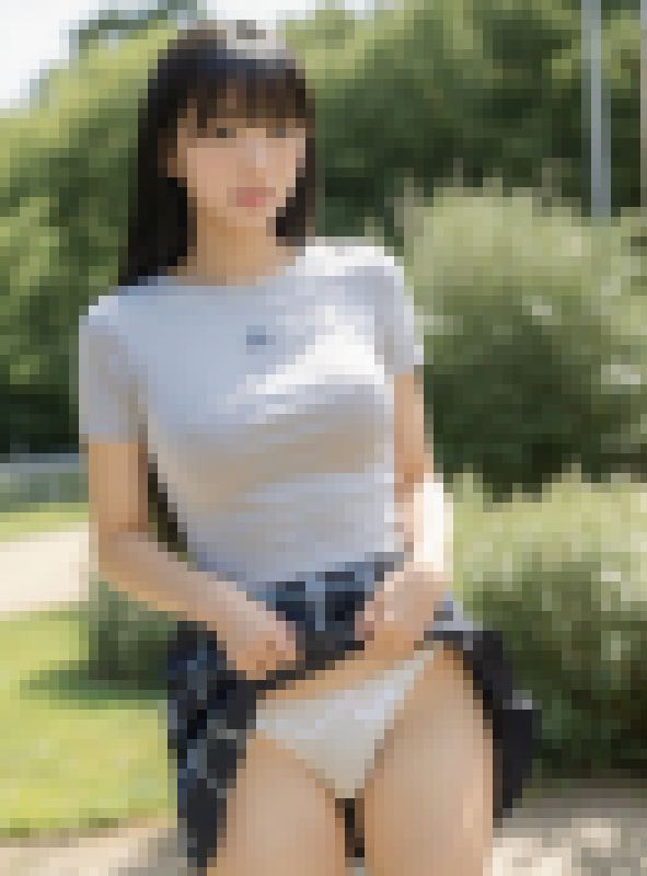 【AI】女子大生あなたのパンティを見せてください サンプル画像