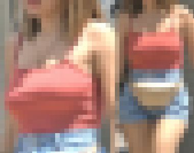 【フルHD】ノーブラで巨乳が乳揺れっぱなし! サンプル画像