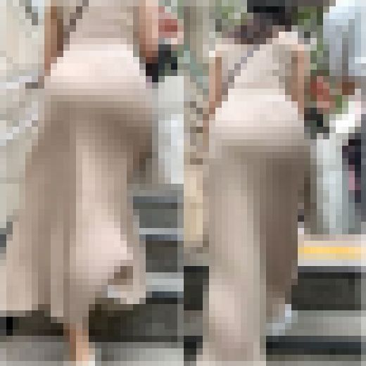 「マーメイドワンピースの美尻モデル達(2名)」　サンプル画像1