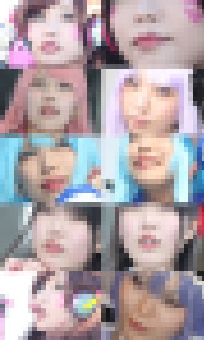 コスプレイヤーの顔面アップ014　サンプル画像1