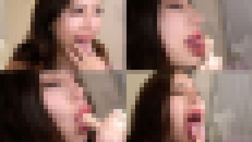 プレミアム版付き！永井マリアのマニアックな口内観察・口内フェチプレイ！【口内フェチ】【丸吞み】　サンプル画像1