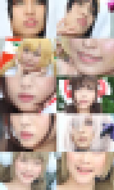 コスプレイヤーの顔面アップ034　サンプル画像1