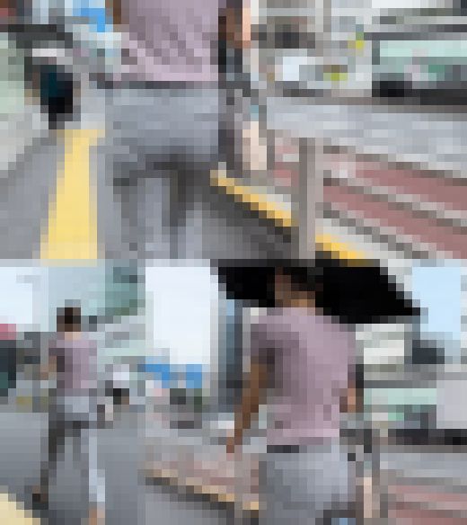 歩行記録0122「まるっとしたヒップとPラインを魅せるOL」　サンプル画像3