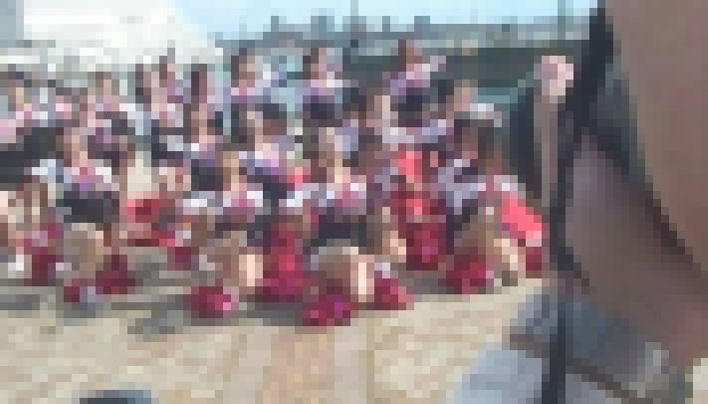 イベントのチア演技① サンプル画像