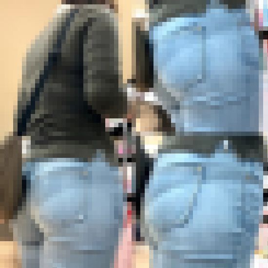 【期間限定】史上最高のくびれと美巨尻【街中風景062】 サンプル画像