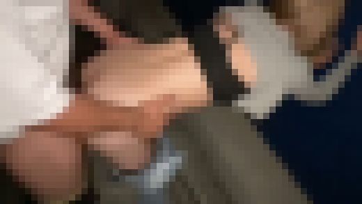 夜間の屋外で彼女にフェラさせた後バックでハメる！　サンプル画像2