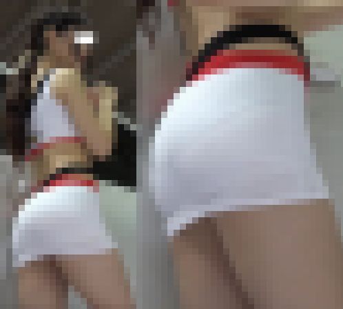 透け透けタイトミニのキャンギャルさん４！　サンプル画像2