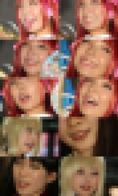 キャンギャルの顔面アップ012　サンプル画像1