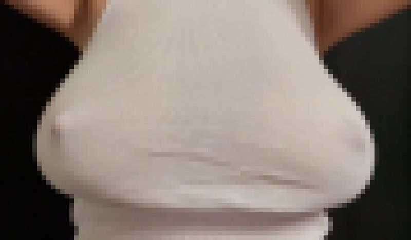 Jカップ爆乳ちゃんが着衣で母乳ブシャーッ♥服から飛び出すミルクがエチエチすぎて最高！！ サンプル画像
