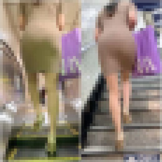 「極上モデルのミニ丈ワンピ姿(2名)」　サンプル画像1