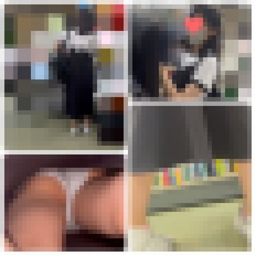 【素人のパンツを逆さ撮り】20,普通のメガネ女性たちの生パンツ撮れました！ 3人収録　サンプル画像1