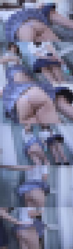 超高画質FHD動画 J●制服モンローパンチラ！パンチラというよりパンもろしまくり　サンプル画像3