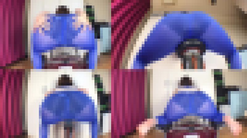 ♡巨尻育成ストレッチ♡スケスケセーラータイツ♡ サンプル画像