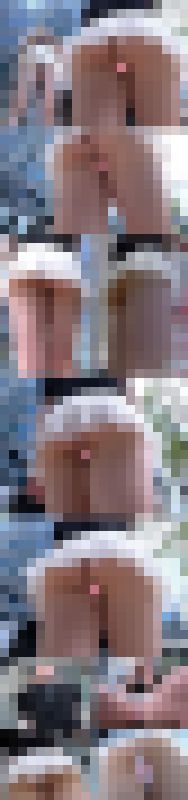 【スカートの中の秘密】艶肌お姉さんの限界超えミニ丈☆ピチピチ歩行！　サンプル画像1