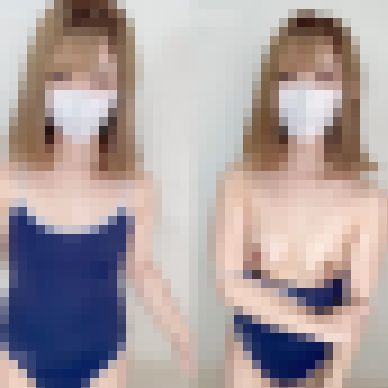 スク水でおっぱい自撮り💕(2分) サンプル画像
