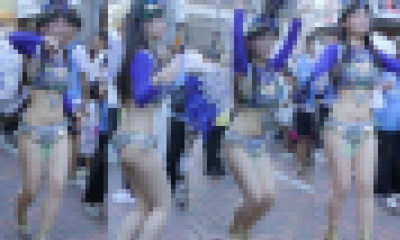 【フェチ動画】4年ぶりに降臨したコバルトの女神！アイドル並みに可愛い元女子大生サンバダンサー（音声なし） サンプル画像