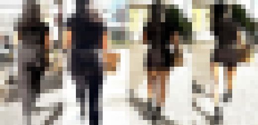 【4K】１時間に及ぶ執拗な追尾！奇跡の規格外爆肉尻！！〜圧巻の縦揺れ歩行攻防戦〜　サンプル画像3