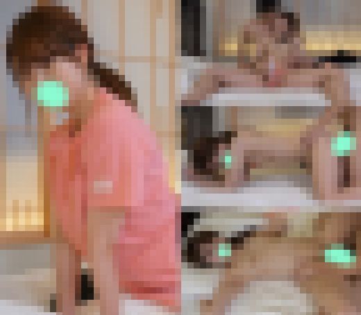 《個人撮影》「彼氏めっちゃイケメンなんですｗ」一目惚れで付き合った彼氏がいる21歳のマッサージ嬢に本当のセックスを教え込んでやっ　サンプル画像1
