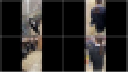 [痴〇×下着泥棒]紐パンを盗まれるOL。ノーパンタイツに手をぶっこまれ我慢できず絶頂直前に降車。　サンプル画像1