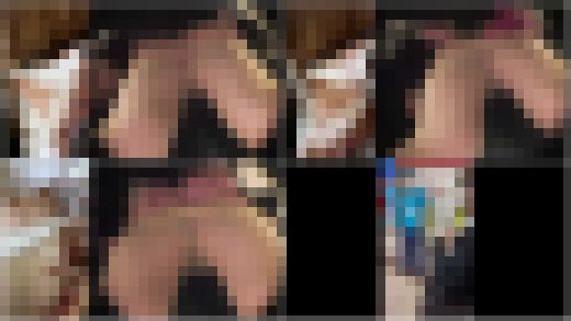 [痴〇×下着泥棒]紐パンを盗まれるOL。ノーパンタイツに手をぶっこまれ我慢できず絶頂直前に降車。　サンプル画像3