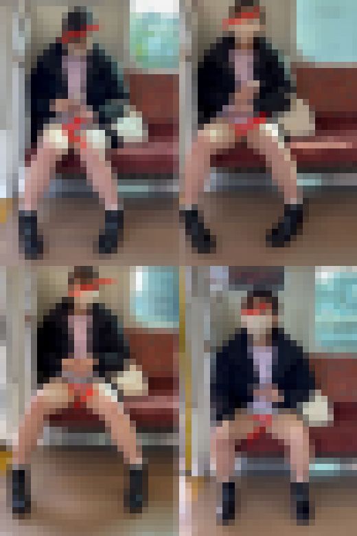 (顔モ無し)照れながらもパンチラしてくれるお姉さん☆ サンプル画像3