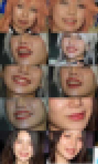 キャンギャルの顔面アップ023　サンプル画像1