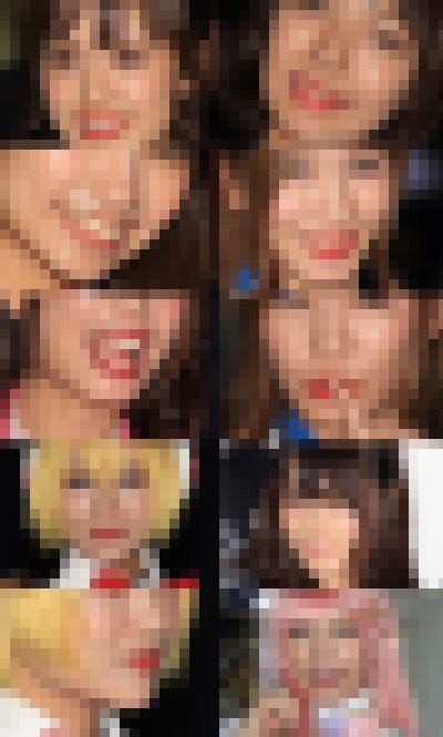 キャンギャルの顔面アップ026　サンプル画像1