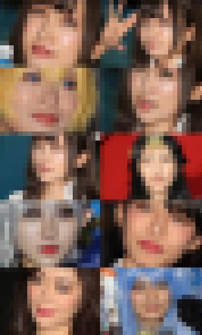 キャンギャルの顔面アップ027　サンプル画像1