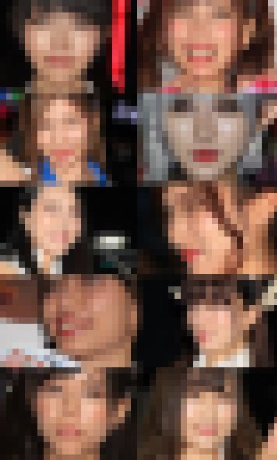 キャンギャルの顔面アップ028　サンプル画像1