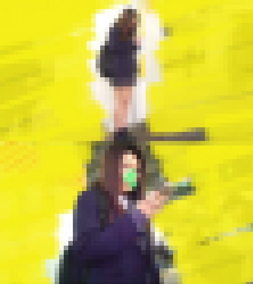 【再販セール11/11迄】この前電車内でマ◯コ丸出しにしたJ〇の片割れを雑居ビルに連れ込み喉奥へ生チンをブチ込むイラマ! サンプル画像1