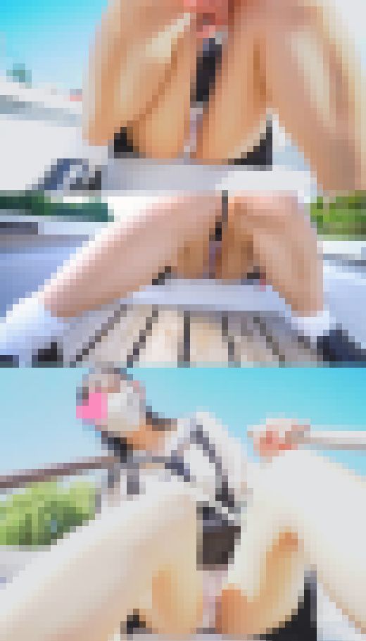 『ボートでデート』のニセTV番組企画で艶のある量産型お姉さん素人モデルさんのパンチラ撮影！　サンプル画像2