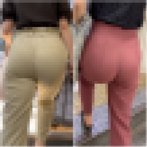 「凄く素晴らしいプニプニ桃尻OL２選(2名)」 サンプル画像